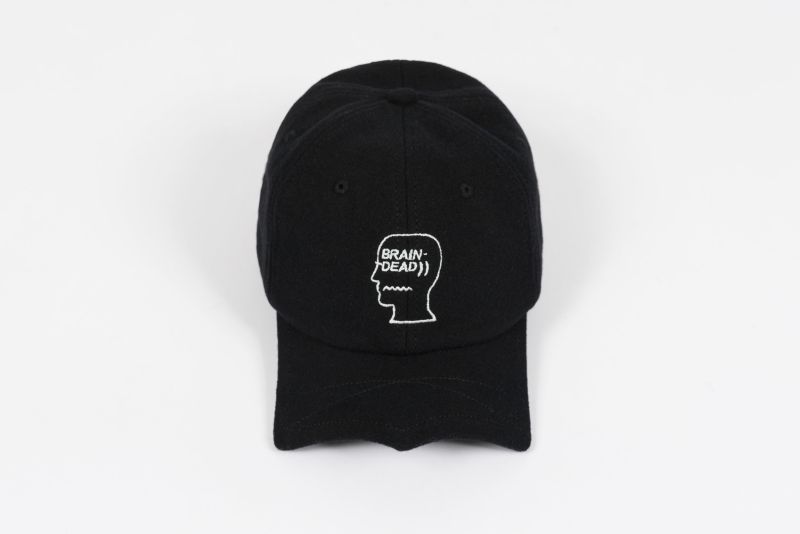 Batwing Logohead Hat - Black – Brain Dead